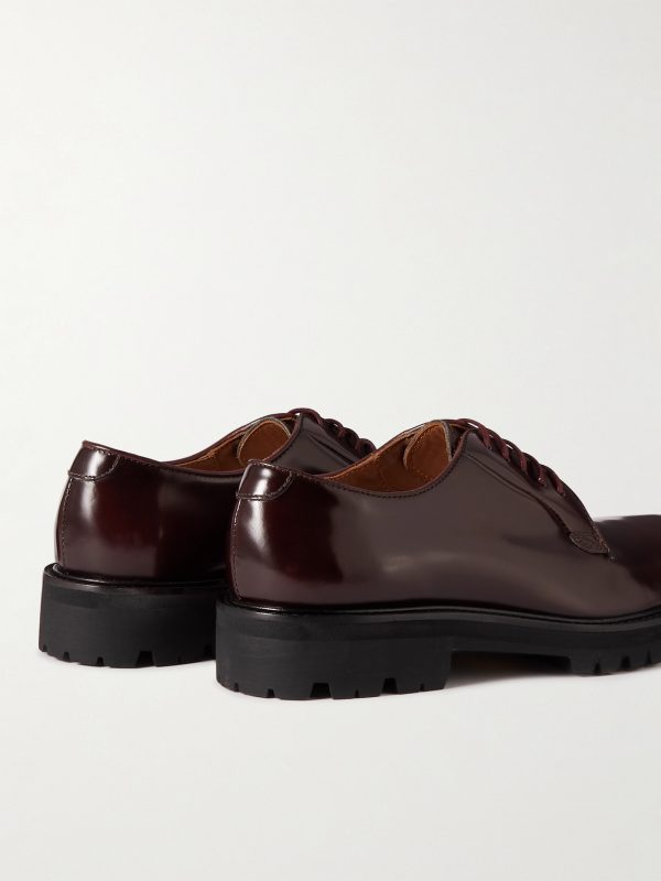 Jacques Leather Derby Shoes - BK Jacques Leather Derby Shoes - BK