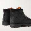 Jacques Chore Waxed-Suede Boots - BK