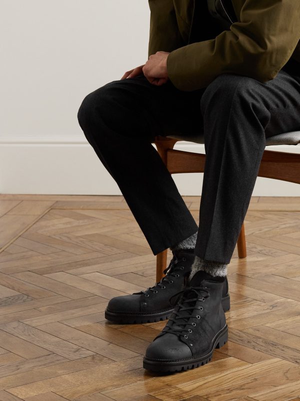 Jacques Chore Waxed-Suede Boots - OU