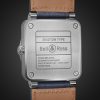 BR 03-93 GMT BLUE Automatic 42mm Stainless Steel and Leather Watch, Ref. No. BR0393-BLU-ST/SCA - BK BR 03-93 GMT BLUE Automatic 42mm Stainless Steel and Leather Watch, Ref. No. BR0393-BLU-ST/SCA - BK