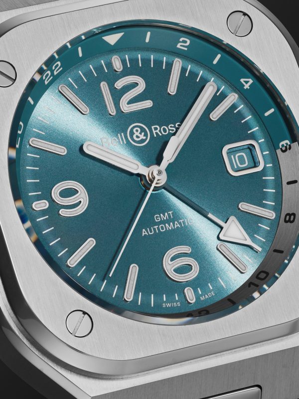 BR 05 Automatic 41mm Stainless Steel Watch, Ref. No. BR05G-PB-ST/SST - CU