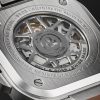 BR 05 Skeleton Gold Automatic 40mm Stainless Steel and Rubber Watch, Ref. No. BR05A-CH-SKST/SRB - E1