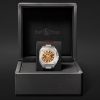 BR 05 Skeleton Gold Automatic 40mm Stainless Steel and Rubber Watch, Ref. No. BR05A-CH-SKST/SRB - E3