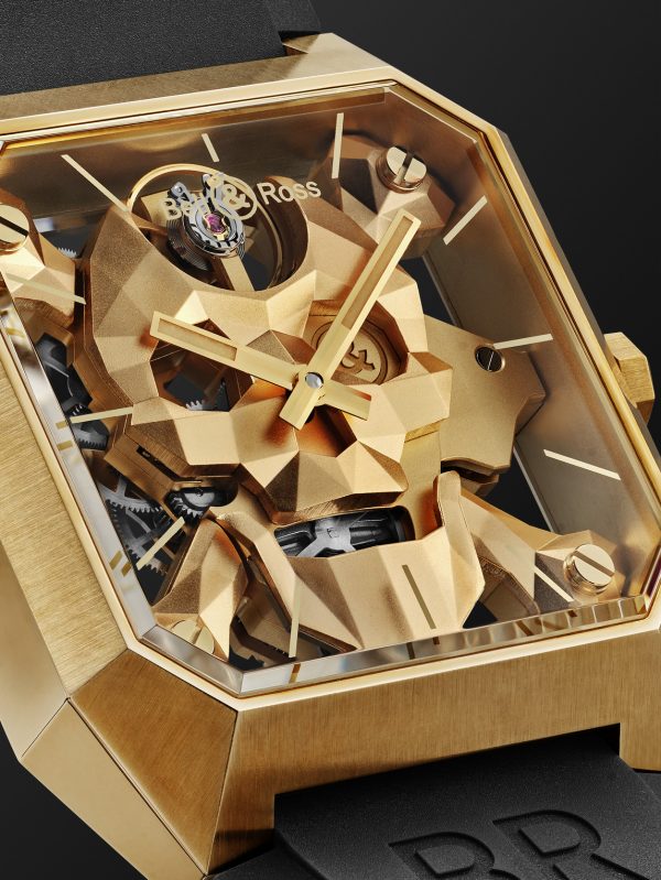 BR 01 Cyber Skull Limited Edition Hand-Wound 45mm Bronze and Rubber Watch, Ref. No. BR01-CSK-BR - CU BR 01 Cyber Skull Limited Edition Hand-Wound 45mm Bronze and Rubber Watch, Ref. No. BR01-CSK-BR - CU