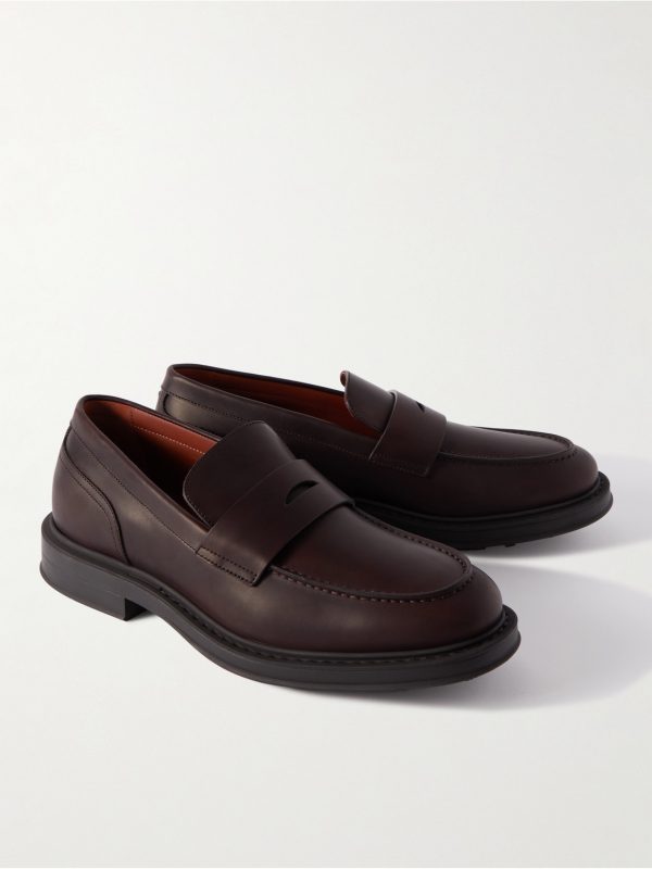 Travis Leather Penny Loafers - FR Travis Leather Penny Loafers - FR