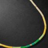 Mini Rizon 18-Karat Gold, Diamond and Beaded Necklace Mini Rizon 18-Karat Gold, Diamond and Beaded Necklace