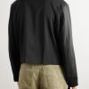 Wool-Twill Blouson Jacket - BK