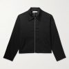 Wool-Twill Blouson Jacket