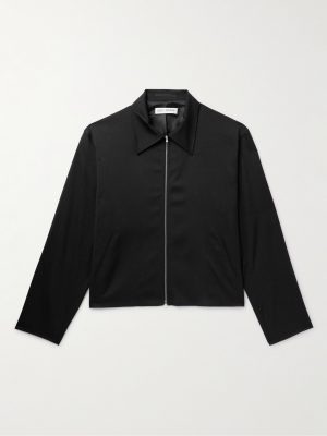 Wool-Twill Blouson Jacket
