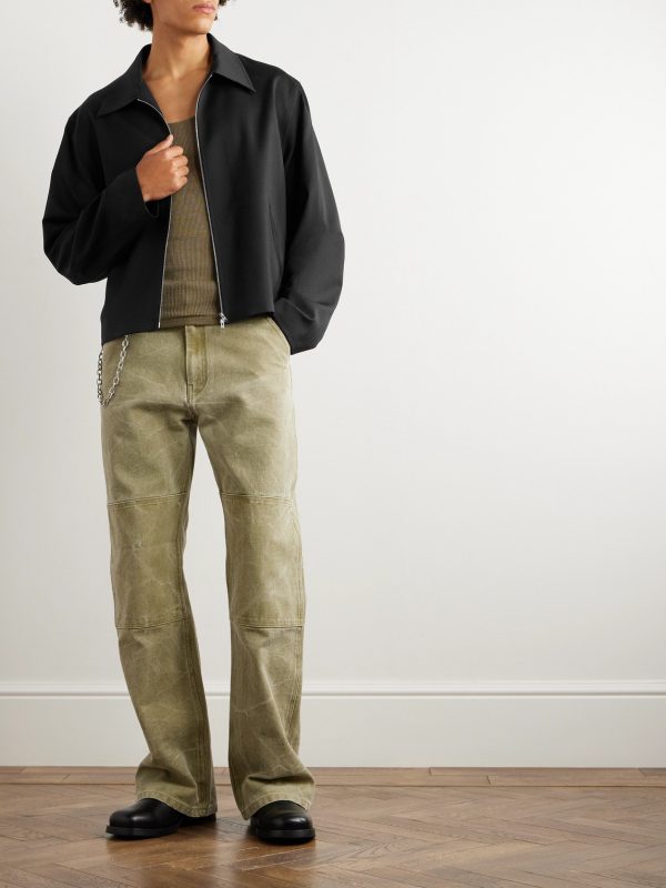 Wool-Twill Blouson Jacket - OU
