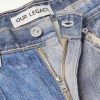 Third Cut Straight-Leg Printed Jeans - E1