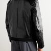 Mini Leather Blouson Jacket - BK