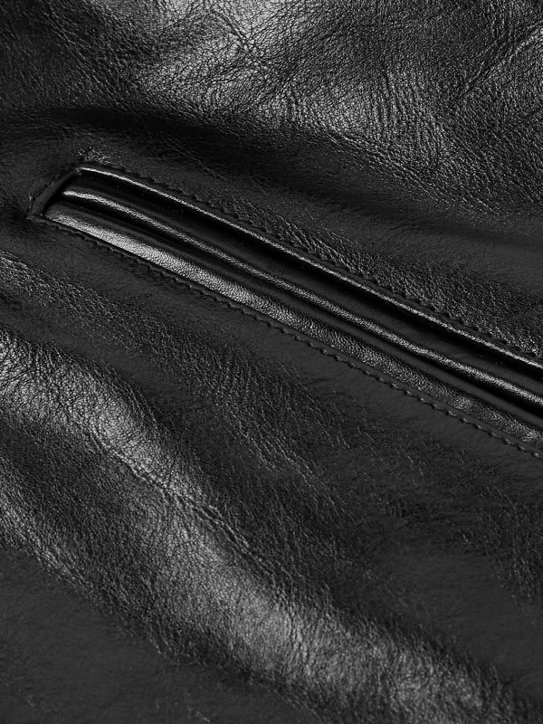 Mini Leather Blouson Jacket - E1