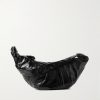 Croissant Large Coated-Cotton Messenger Bag