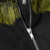 Calf Hair-Trimmed Cotton-Canvas Down Jacket - CU Calf Hair-Trimmed Cotton-Canvas Down Jacket - CU