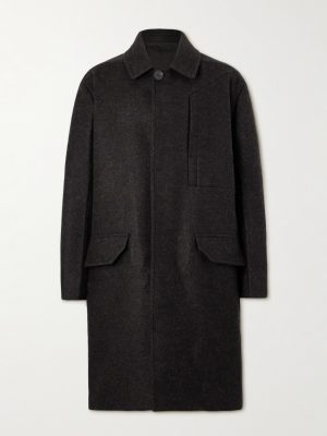 Jumbo Mélange Wool-Felt Coat Jumbo Mélange Wool-Felt Coat