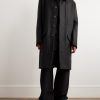 Jumbo Mélange Wool-Felt Coat - OU Jumbo Mélange Wool-Felt Coat - OU