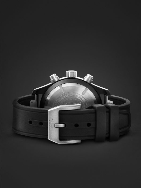 Pilot's Watch Automatic Chronograph 41mm Ceramic and Rubber Watch, Ref. No. IW389401 - E2 Pilot's Watch Automatic Chronograph 41mm Ceramic and Rubber Watch, Ref. No. IW389401 - E2