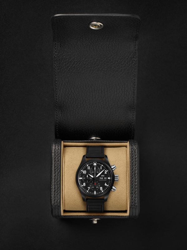 Pilot's Watch Automatic Chronograph 41mm Ceramic and Rubber Watch, Ref. No. IW389401 - E3 Pilot's Watch Automatic Chronograph 41mm Ceramic and Rubber Watch, Ref. No. IW389401 - E3