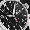 Pilot's Automatic Chronograph 41mm Stainless Steel and Leather Watch, Ref. No. IW388111 - CU Pilot's Automatic Chronograph 41mm Stainless Steel and Leather Watch, Ref. No. IW388111 - CU