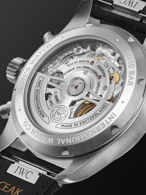 Pilot's Automatic Chronograph 41mm Stainless Steel and Leather Watch, Ref. No. IW388111 - E1 Pilot's Automatic Chronograph 41mm Stainless Steel and Leather Watch, Ref. No. IW388111 - E1