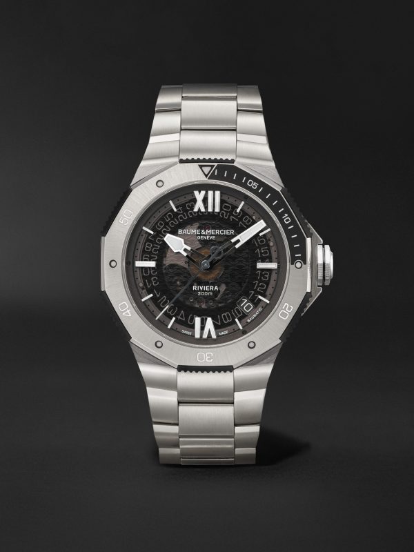 Riviera Automatic 42mm Stainless Steel Watch, Ref. No. 10717