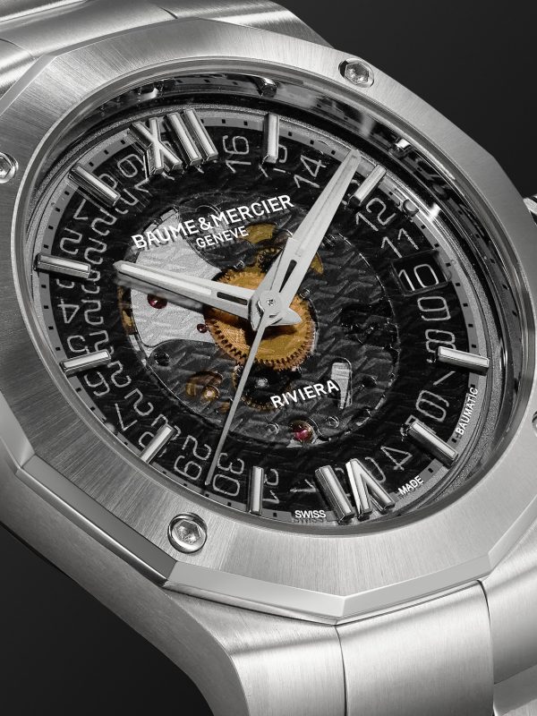 Riviera Automatic 39mm Stainless Steel Watch, Ref. No. 10715 - CU Riviera Automatic 39mm Stainless Steel Watch, Ref. No. 10715 - CU