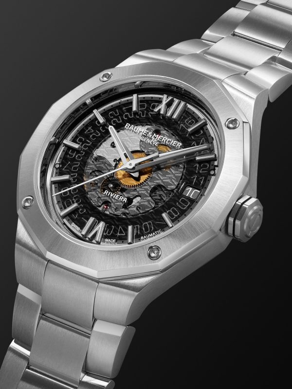 Riviera Automatic 39mm Stainless Steel Watch, Ref. No. 10715 - FR Riviera Automatic 39mm Stainless Steel Watch, Ref. No. 10715 - FR