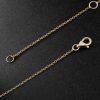 Gold Pendant Necklace - BK