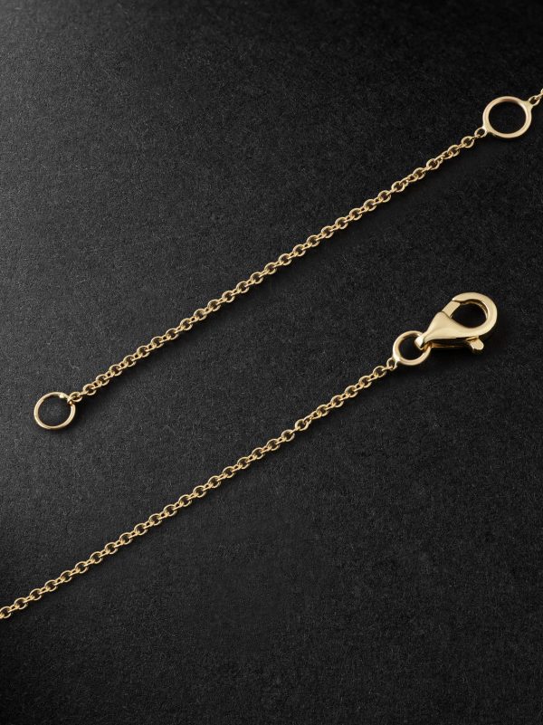 Gold Pendant Necklace - BK