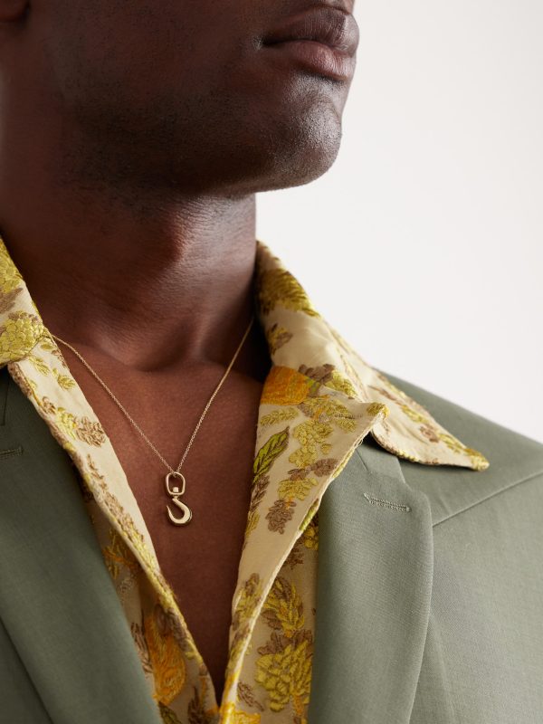 Gold Pendant Necklace - FR