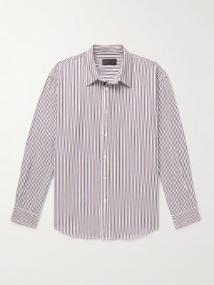 Cristobal Striped Cotton-Poplin Shirt Cristobal Striped Cotton-Poplin Shirt