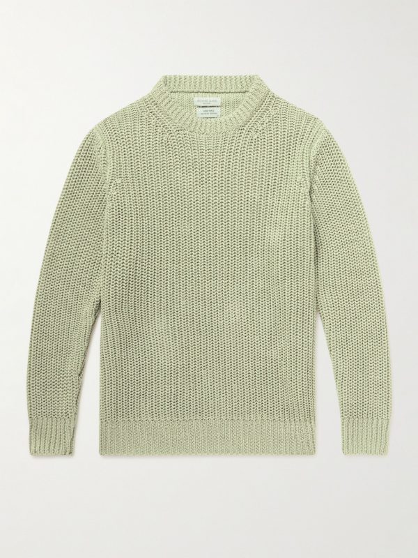 Ribbed Linen Sweater