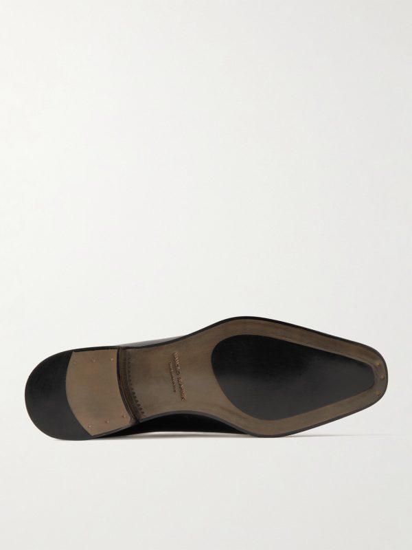 Snowdon Whole-Cut Glossed-Leather Oxford Shoes - E1 Snowdon Whole-Cut Glossed-Leather Oxford Shoes - E1