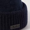 Logo-Appliquéd Ribbed Stretch-Cotton and Cashmere-Blend Beanie - CU Logo-Appliquéd Ribbed Stretch-Cotton and Cashmere-Blend Beanie - CU