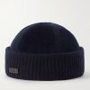Logo-Appliquéd Ribbed Stretch-Cotton and Cashmere-Blend Beanie Logo-Appliquéd Ribbed Stretch-Cotton and Cashmere-Blend Beanie