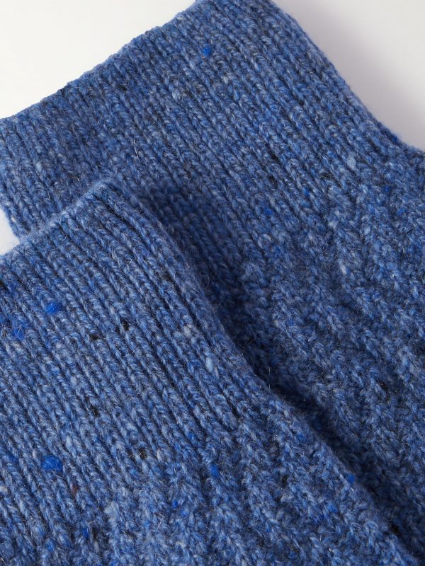 Gisborne Cashmere-Bouclé Socks - CU