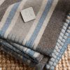Melbourne Striped Cashmere Blanket - CU