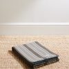 Melbourne Striped Cashmere Blanket