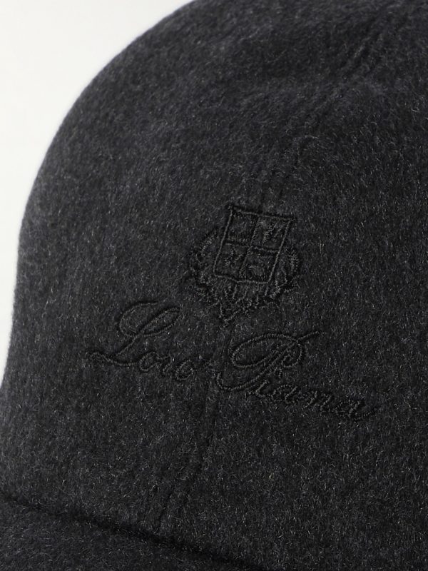 Logo-Embroidered Storm System® Cashmere-Felt Baseball Cap - CU Logo-Embroidered Storm System® Cashmere-Felt Baseball Cap - CU