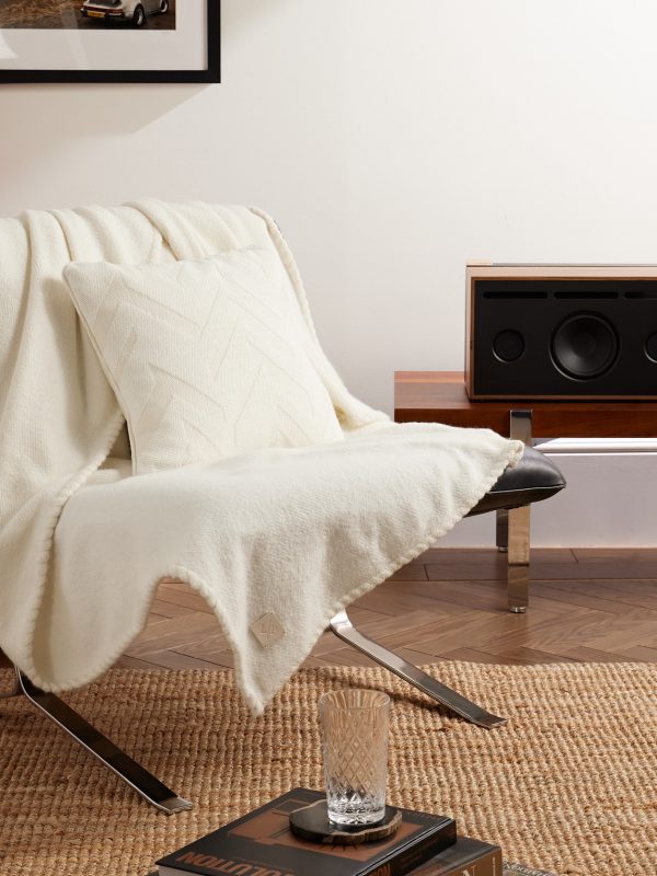 Diamir Cashmere and Silk-Blend Blanket - OU Diamir Cashmere and Silk-Blend Blanket - OU