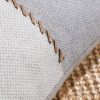 Gobi Suede-Trimmed Cashmere Pillow - CU