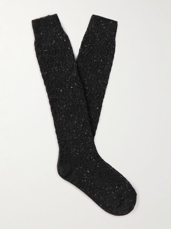 Gisborne Cashmere-Bouclé Socks
