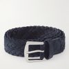 4cm Woven Suede Belt 4cm Woven Suede Belt