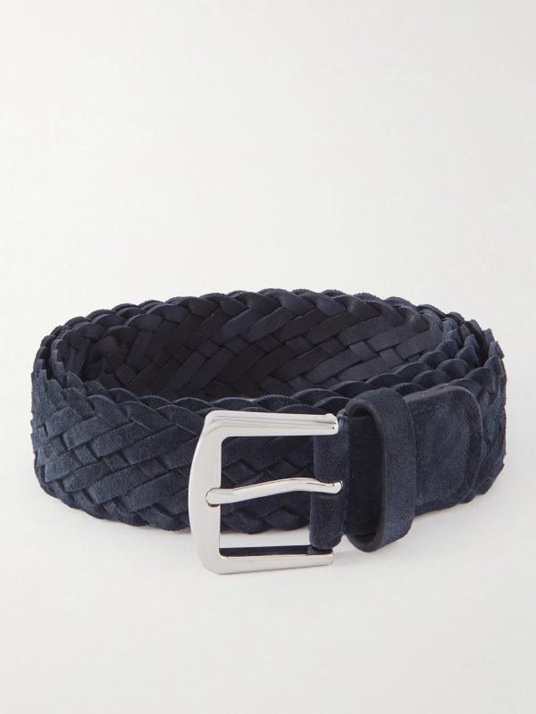 4cm Woven Suede Belt 4cm Woven Suede Belt