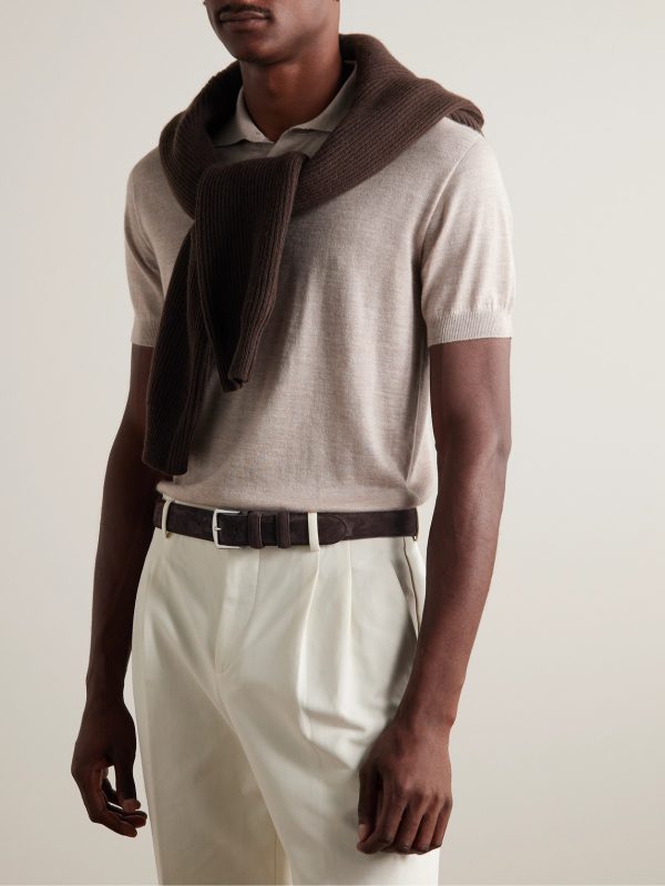 3.5cm Suede Belt - FR 3.5cm Suede Belt - FR