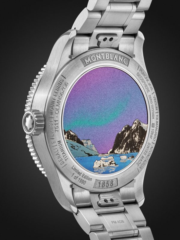 1858 Geosphere 0 Oxygen South Pole Exploration Limited Edition Automatic 42mm Interchangeable Titanium, Ceramic and Canvas Watch, Ref. No. 7612582367544 - BK