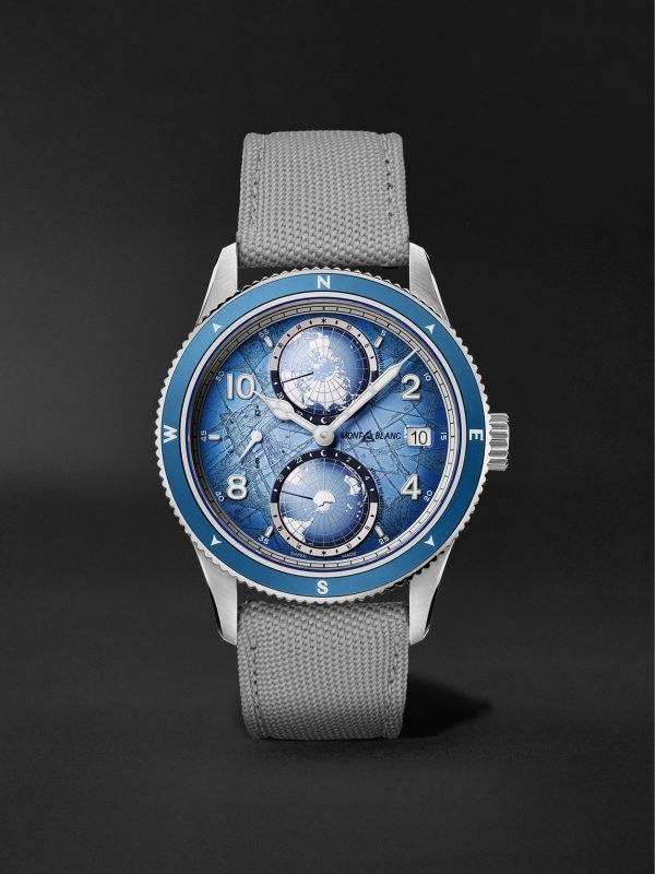 1858 Geosphere 0 Oxygen South Pole Exploration Limited Edition Automatic 42mm Interchangeable Titanium, Ceramic and Canvas Watch, Ref. No. 7612582367544 - E5