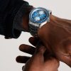 1858 Geosphere 0 Oxygen South Pole Exploration Limited Edition Automatic 42mm Interchangeable Titanium, Ceramic and Canvas Watch, Ref. No. 7612582367544 - OU