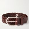3.5cm Woven Leather Belt 3.5cm Woven Leather Belt